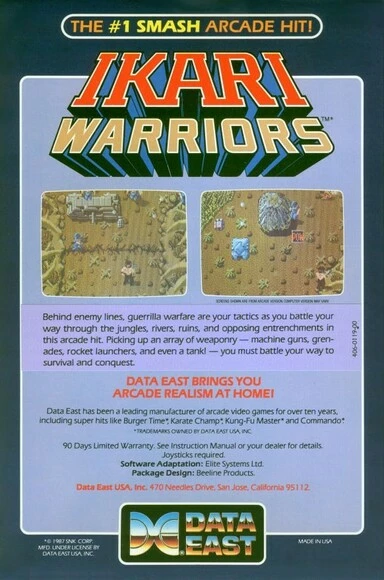 Image n° 11 - screenshots  : Ikari Warriors